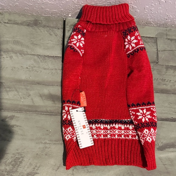 Christmas Dog Sweater - Size M - Picture 6 of 7